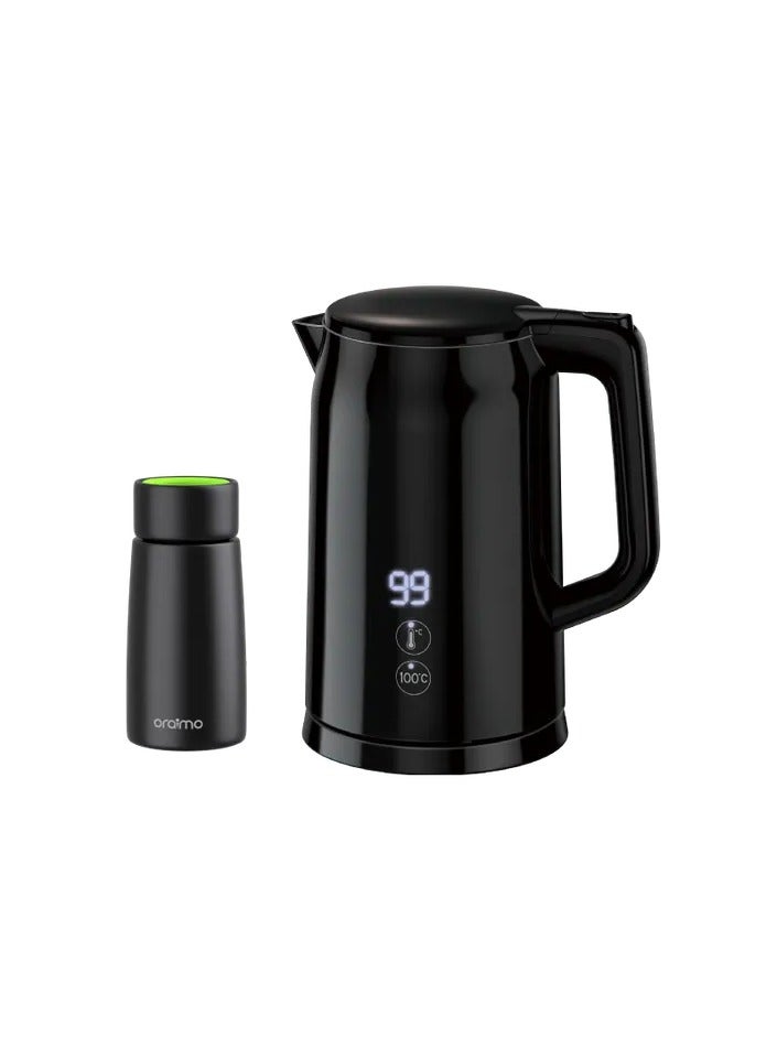 Oraimo Smart Kettle Byte ,304 Stainless Steel Electric Kettle, 1.7 L 2000 W OH-K500 Black