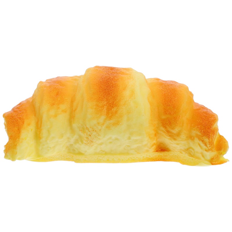 2pcs Artificial Croissant Bakery Display Decoration Props Faux Food Model Simulation Croissants for Cabinet Showcase Decoration - Image 3