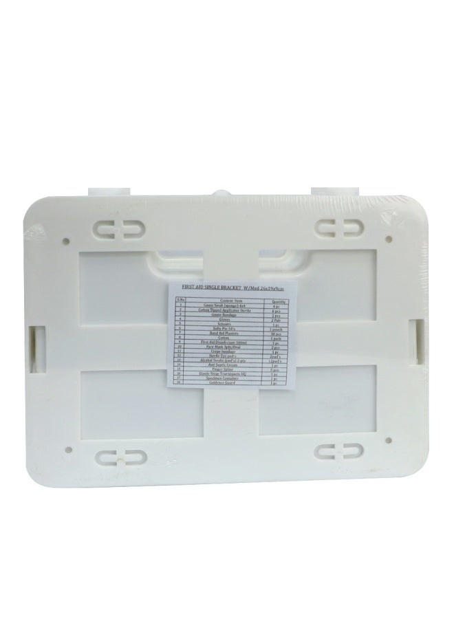 First Aid Box Small 25 Cm X 17 Cm X 8 Cm Filled - Image 2