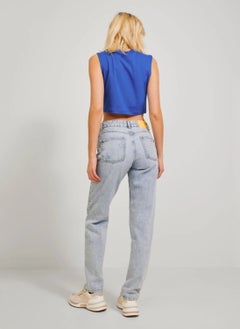 JJXX Crew Neck Dark Blue Women's T-Shirt 12224211  - Image 2