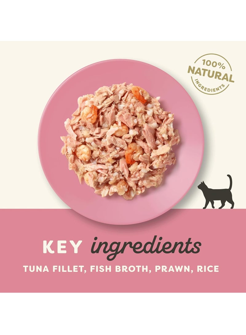 Applaws Cat Adult Wet Food Tuna Fillet With Prawn In Broth Flavor 70g Pack Of 6 - Image 3