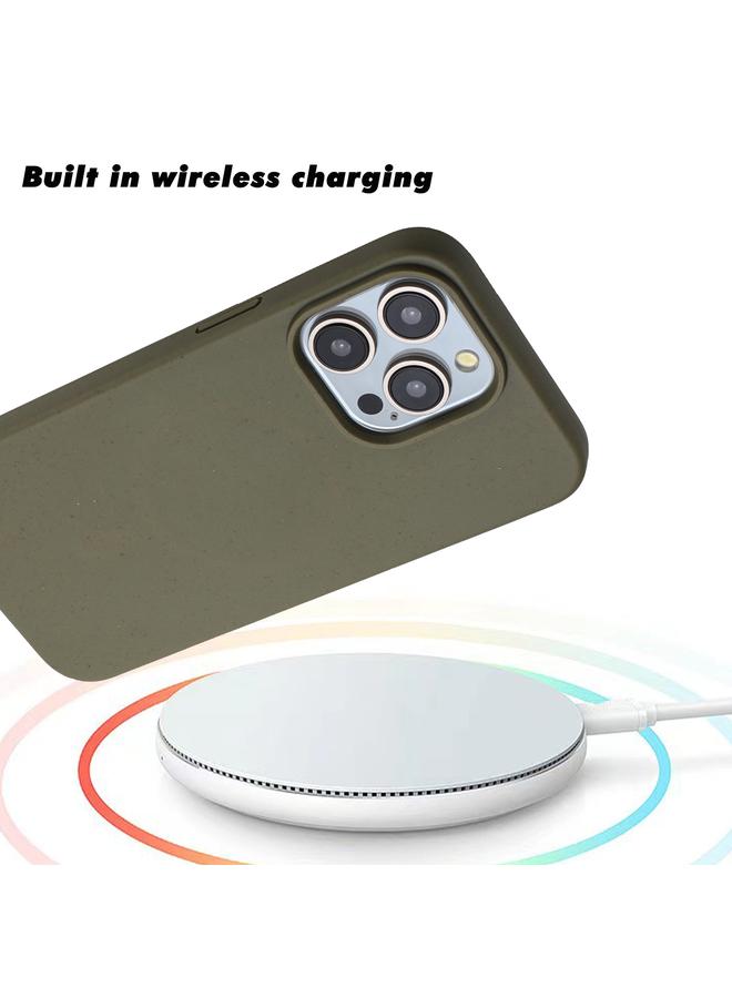 Zaboon Case For iPhone 12 Pro Max Wheat MagSafe Magnetic Straw Material + TPU Phone Case - Image 5