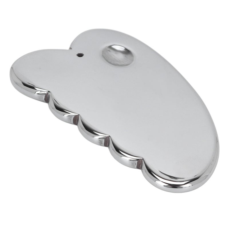 Terahertz Gua Sha Board Smooth Polished Surface Hot Cold Compress Gua Sha Tool - Relieve Muscle Pain Muscle Pain Massage Tool for Home Wellness Facial Massage - Image 4