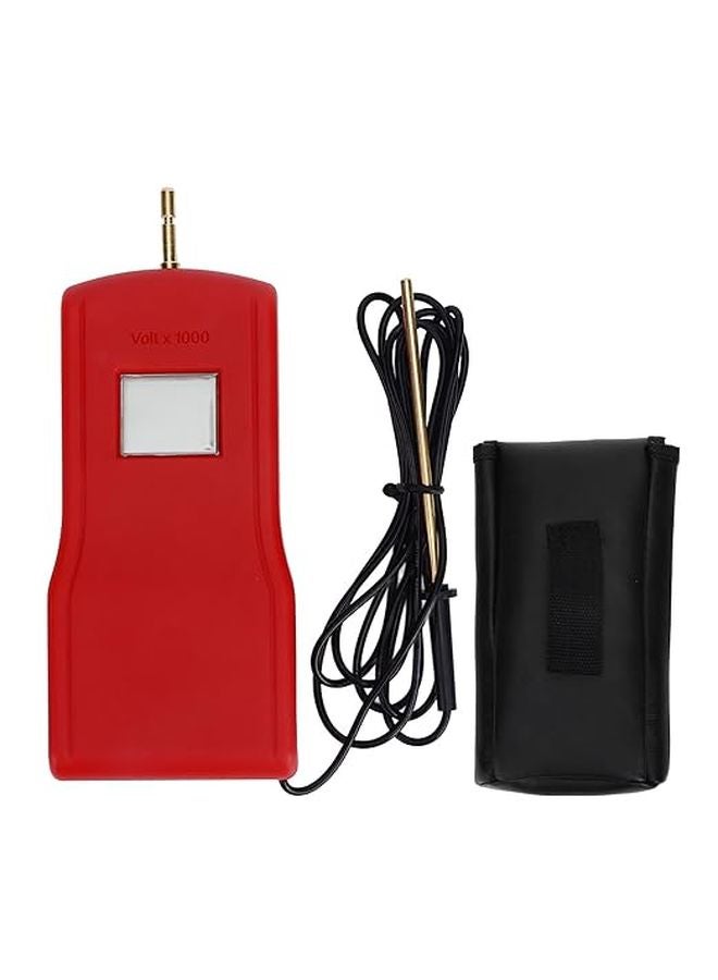Electric Fence Voltage Tester with LCD Display for Garden and Livestock Farms Red MLD 004BR - Image 1