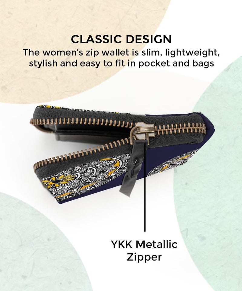 Kalankit Wallet for Woman | Compact Pocket Small Purse for Women, Mini Bi-Fold Card Holder, Women's Wallet | Cute Money Purse for Girls | Gift for Teenage Girls, Female Friends, Birthday Gifts - Image 5