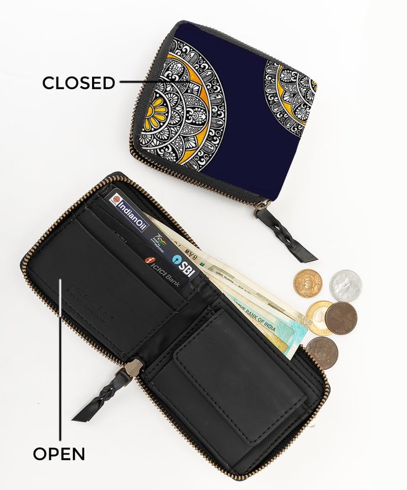Kalankit Wallet for Woman | Compact Pocket Small Purse for Women, Mini Bi-Fold Card Holder, Women's Wallet | Cute Money Purse for Girls | Gift for Teenage Girls, Female Friends, Birthday Gifts - Image 3