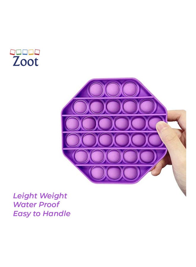 زوت لعبة فيدجيت بفقاعات يمكن الضغط عليها بتصميم شكل ثماني - Image 3