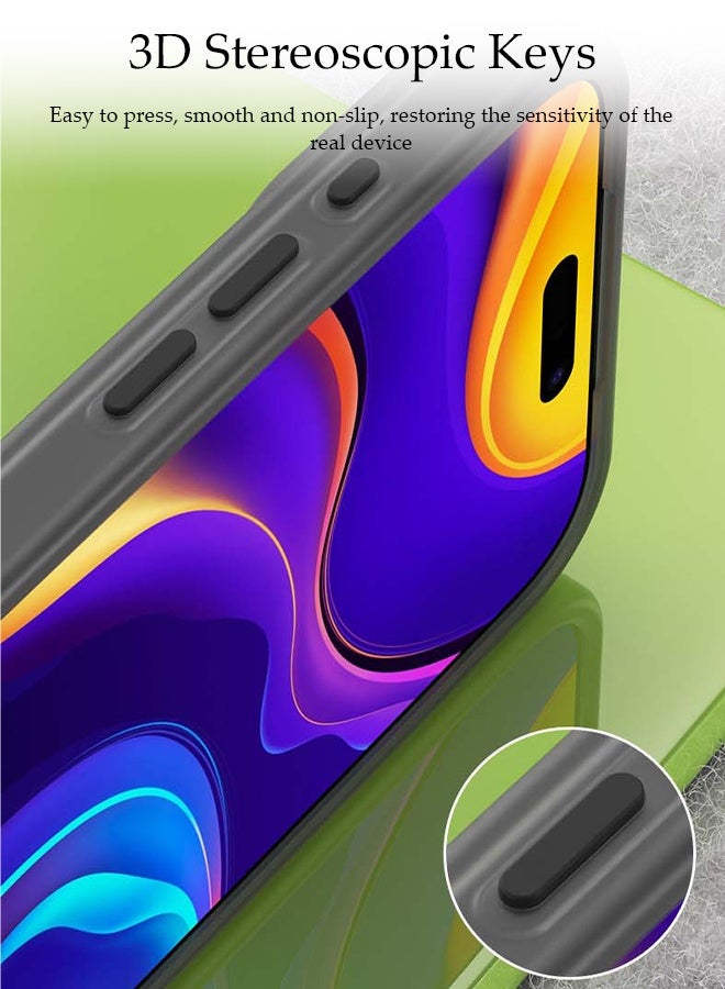 DUNISO Magnetic Phone Case for iPhone 17 Pro Full Coverage Phone Case Anti-Slip and Drop-Proof Protective Cover Compatible with MagSafe Ultra Thin Translucent Frosted Finish Shockproof Phone Case for iPhone 17 Pro - Image 5