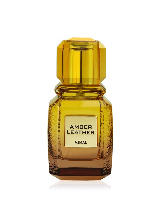 Amber Leather Unisex Eau De Parfum 100ml Rich Leather Scent Long Lasting Original