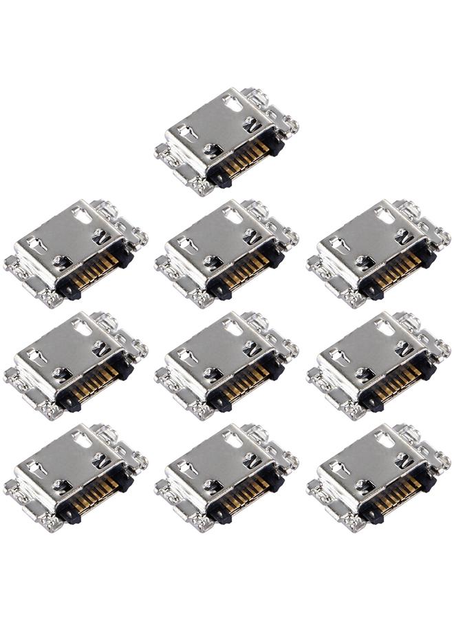 erorex For Samsung Galaxy J8 2018 10pcs Charging Port Connector - Image 1
