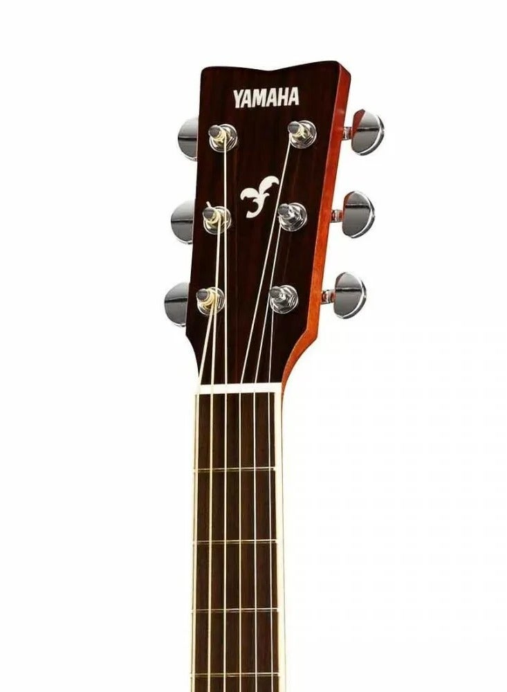 Yamaha FG820 Acoustic Guitar - Brown Sunburst - Image 5