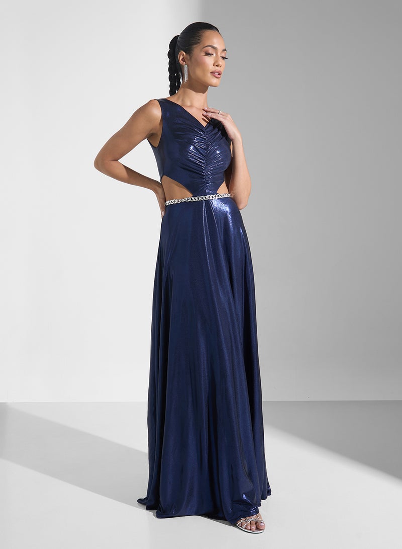 Ella Limited Edition Cutout Evening Dress - Image 1