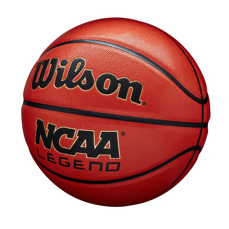 Wilson NCAA Legend Basketball - Size 7 - 29.5", Orange/Black - Image 3