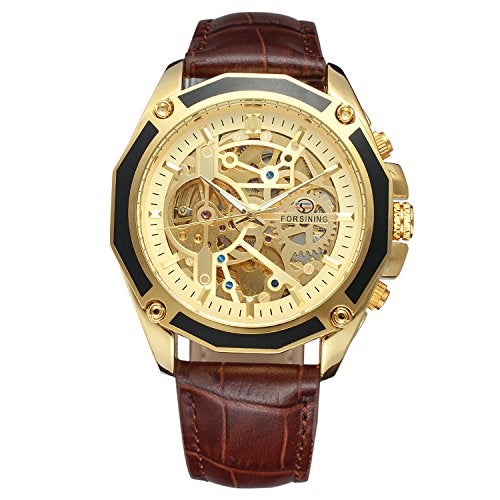 FORSINING ساعة ميكانيكية هيكلية للرجال من فورسينغ - Image 2
