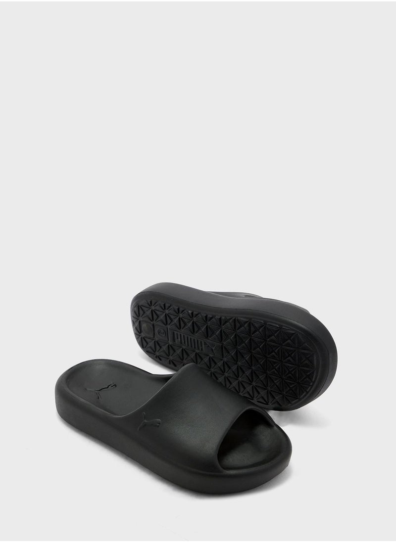 PUMA - Youth Shibui Cat Slides - Image 1