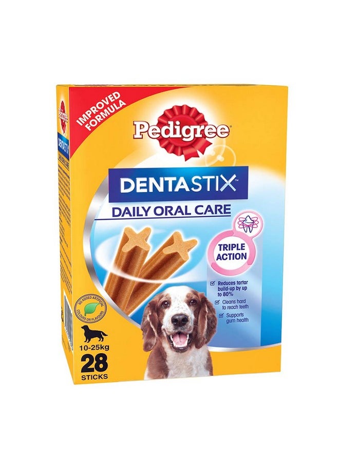 Pedigree - Dentastix Oral Care Dog Treat, Adult Medium Breed (10-25 Kg), 720 G, Recommended By Vets, Supports Gum Health, Reduces Risk Of Gum Diseases - Image 1