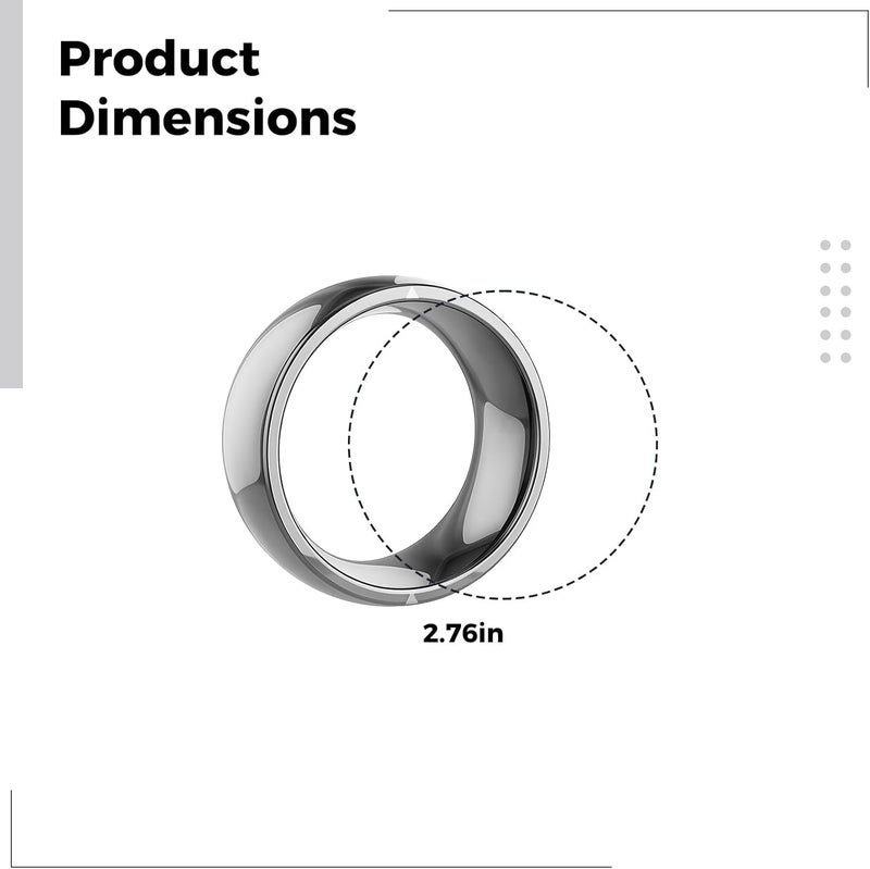 R4 Multifunctional Smart Ring, Magic Nfc Ceramic, Android Compatible, An Upgrade From R3, T5577 Chip & Icid Card Support, Ip68 - Image 4