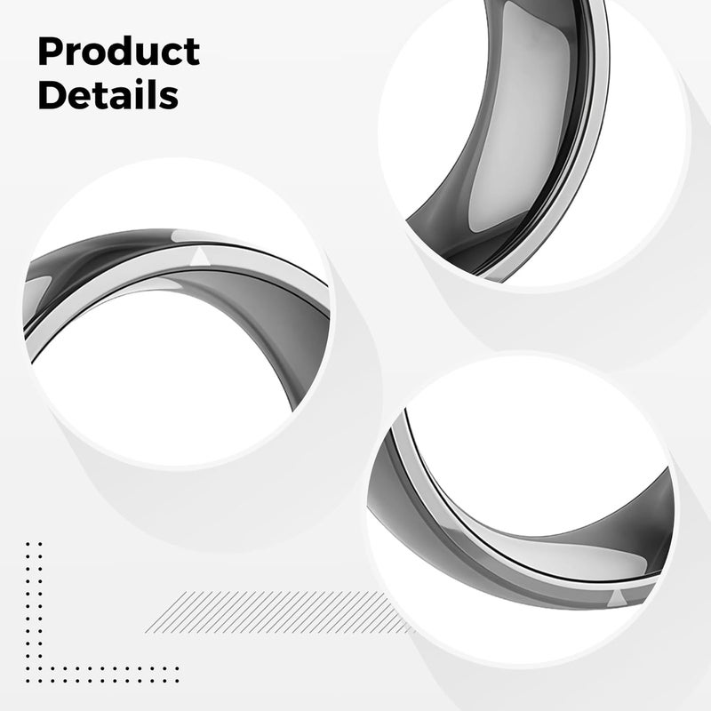 R4 Multifunctional Smart Ring, Magic Nfc Ceramic, Android Compatible, An Upgrade From R3, T5577 Chip & Icid Card Support, Ip68 - Image 2