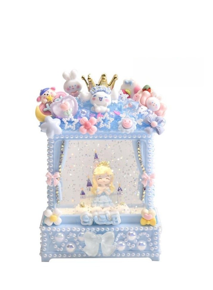 Girl's Creative Handmade Material Bag Making Night Light Birthday Gift Toy  - Image 1