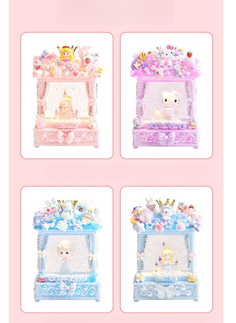 Girl's Creative Handmade Material Bag Making Night Light Birthday Gift Toy  - Image 5
