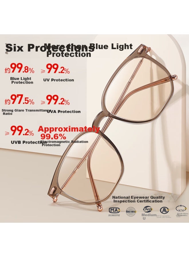 Morakot Molake American Imported Professional Anti-blue Light Black Lens, Anti-radiation, Uv Protection, Computer And Phone Anti-glare Gl, Can Be Fitted With Prescription Lenses - Image 4