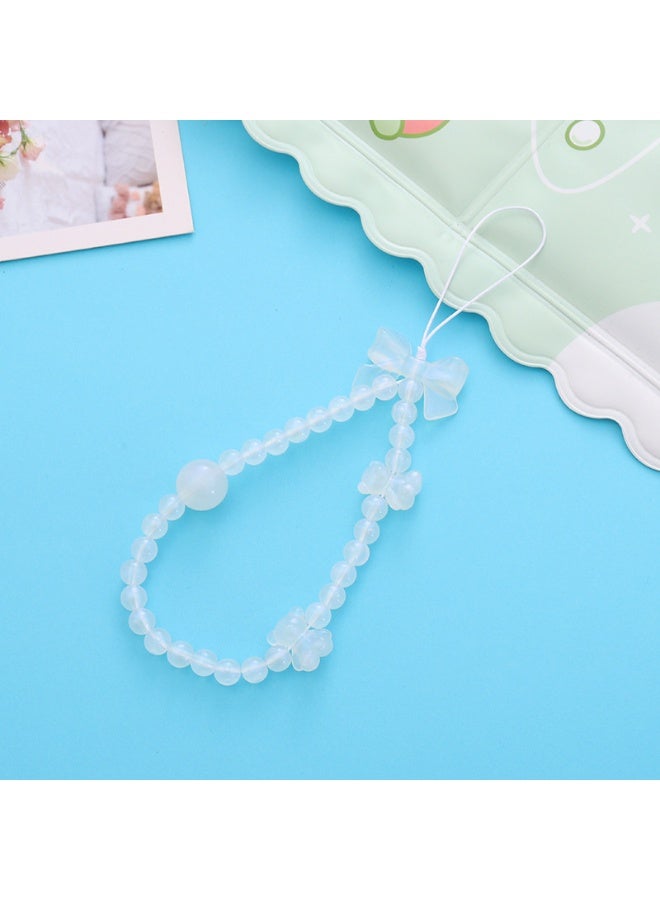 NIBEMINENT Phone Charm/ Chain Strap for Women Girls, Cute Cartoon Cell Phone Case Lanyard Wrist Strap