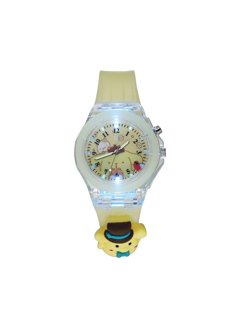 هاويو 2 جهاز كمبيوتر شخصي ساعات الأطفال,3D جميلة كرتون الرقمية الرياضة ساعة السيليكون ساعات المعصم أفضل هدية للفتيات 3-11 سنة من العمر الأولاد,الوقت التدريس سهلة القراءة الوقت بوضوح في الليل - Image 3