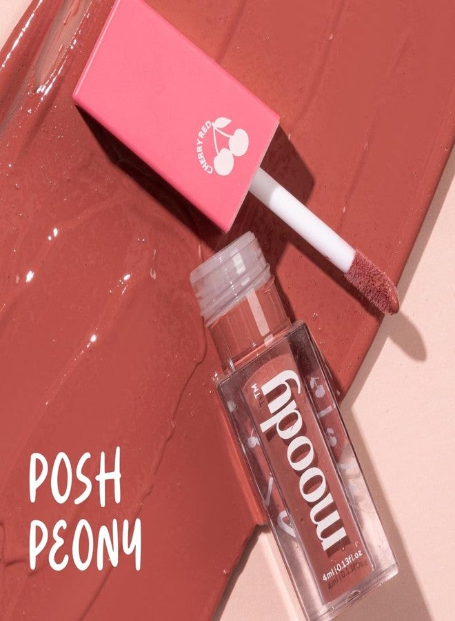  مودي أحمر شفاه سائل مطفي من مودي دريب - لون الفاوانيا الفاخرة، مع زيت بذور الجوجوبا وفيتامين هـ | ألوان شفاه نابضة بالحياة تدوم حتى 12 ساعة، مقاومة للانتقال | خالٍ من البارابين، 4 مل - Image 2