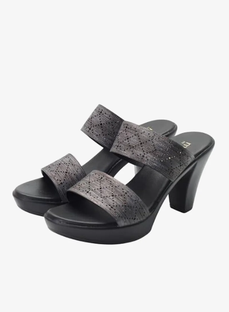 Michelle Morgan Pewter 092-3059 Michelle Morgan Ladies High Heel Sandals 514RC513 Pewter for Women | Best Price UAE