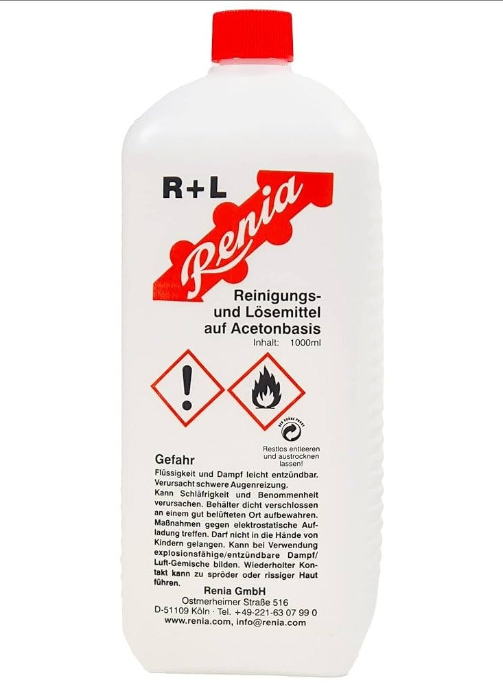 Premium رينيا أسيتون R & L مذيب 1 لتر - Image 1