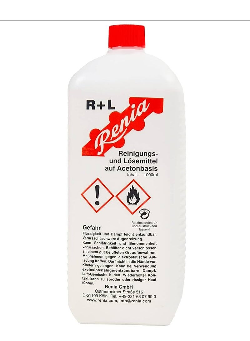 Premium رينيا أسيتون R & L مذيب 1 لتر - Image 2