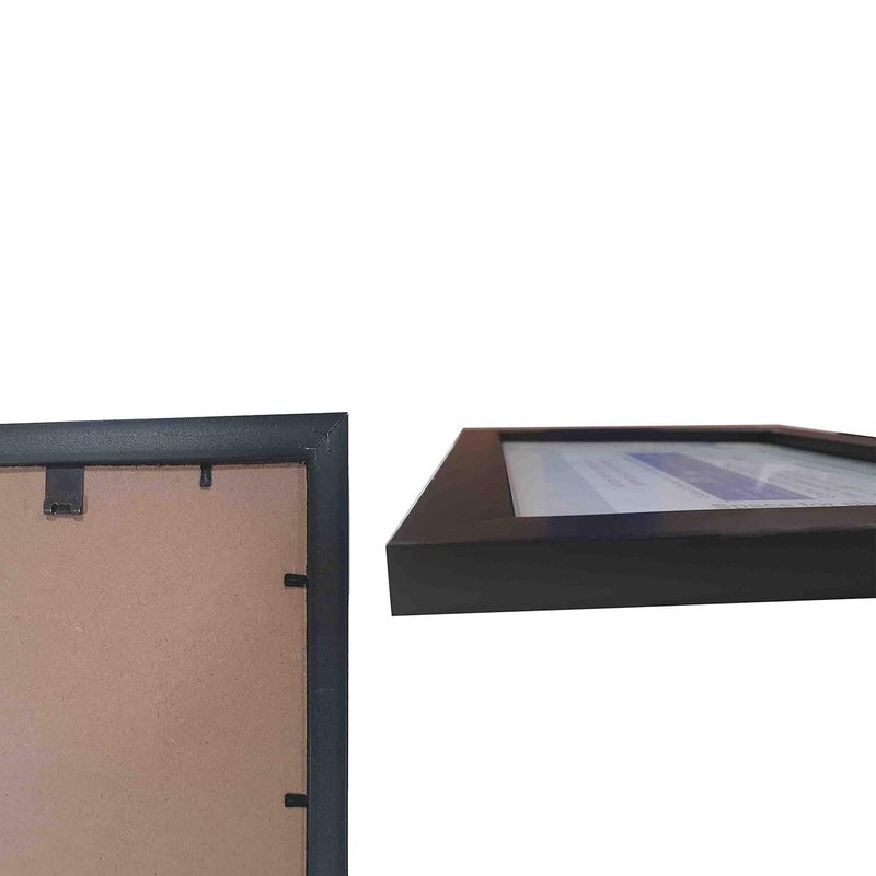 KALA POTLII A4 Size Photo Frame For Wall Decore Black Picture Frame for Home and Office Decoration Pack of 1 - Image 2