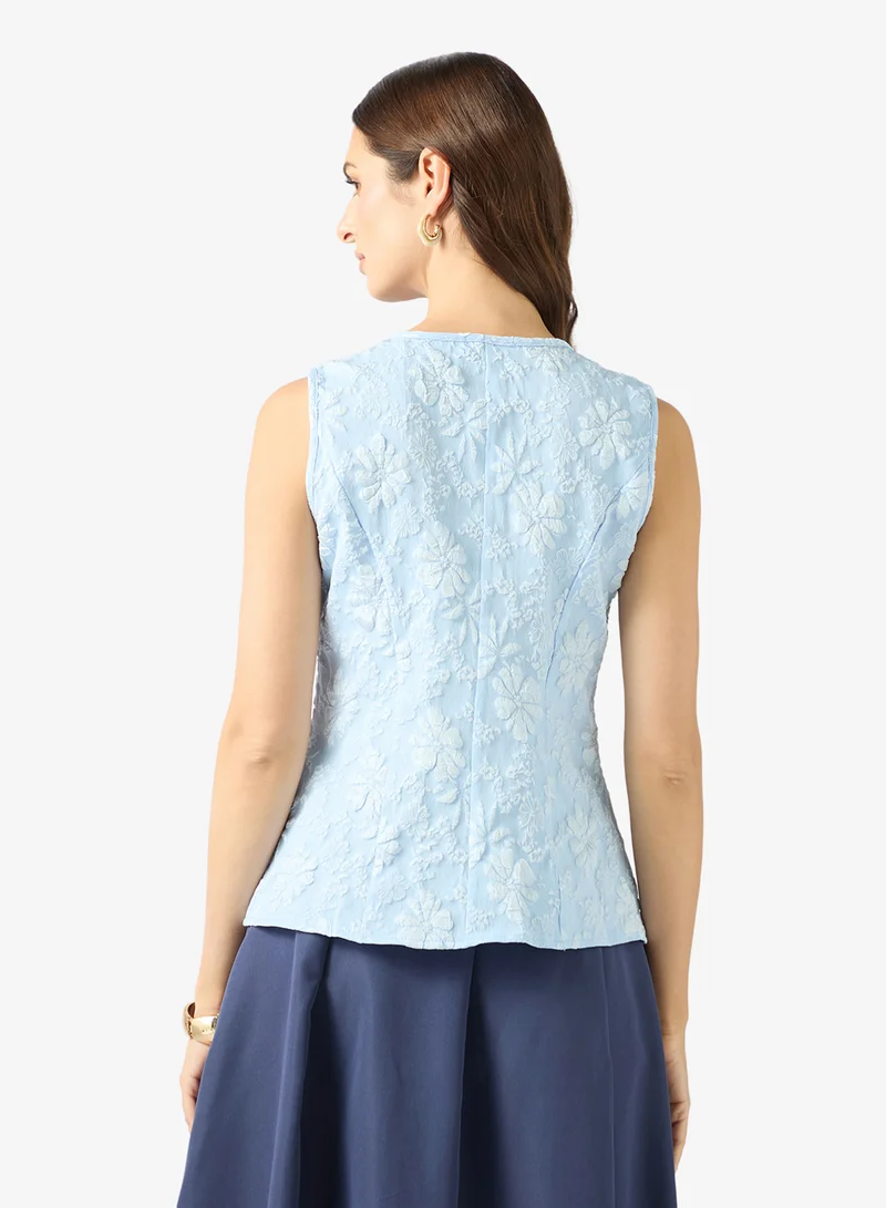 ELLA Textured Vest Top