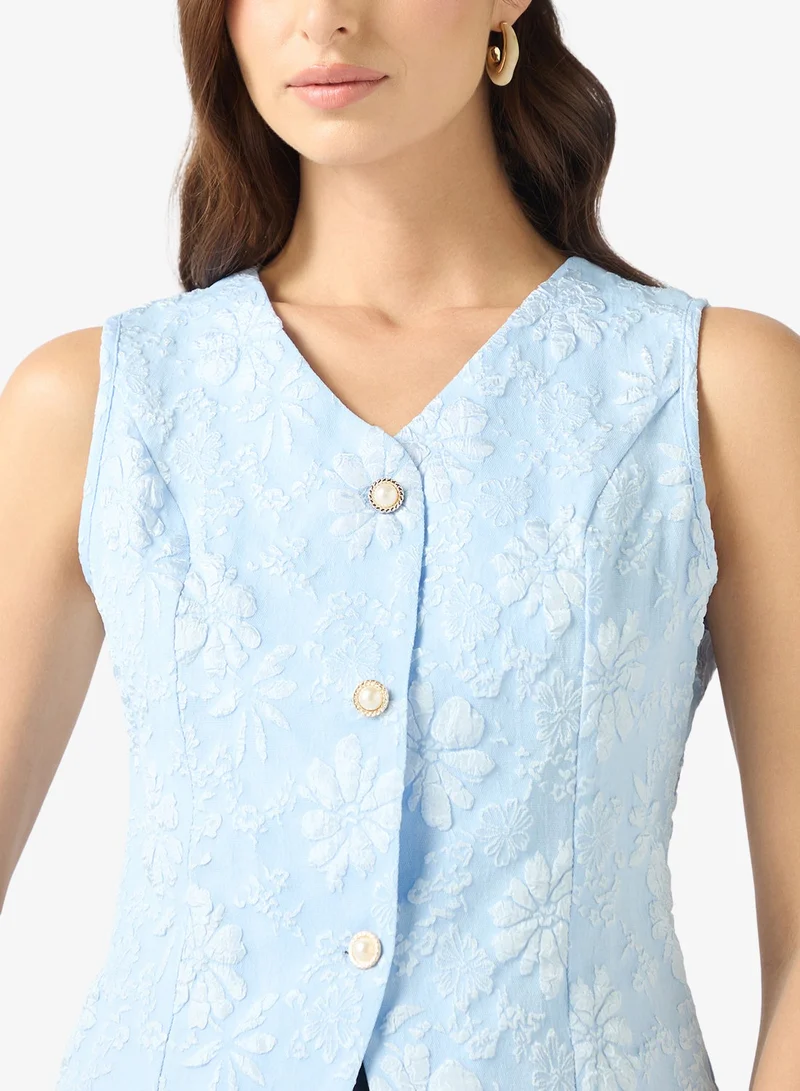 ELLA Textured Vest Top
