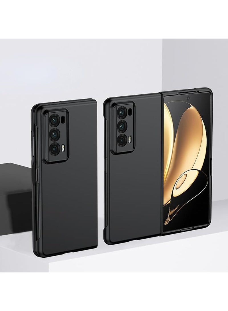 Matte hard compatible Honor Magic V2 shell Rubber folding plastic 360-degree protective case - Image 1