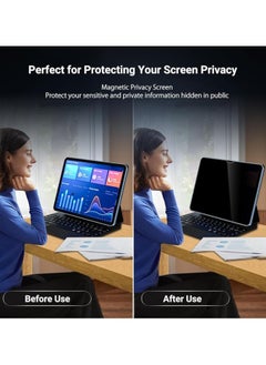 General Privacy Screen Protector for iPad Pro 13" (2024 model, 7th generation) with anti-blue light and anti-peeping features  - Image 4