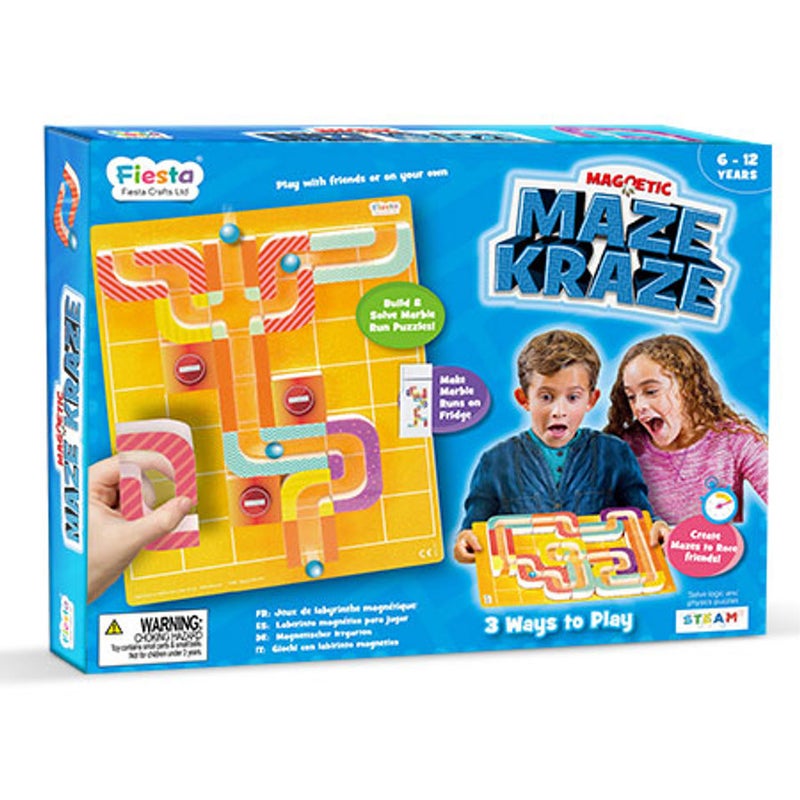 FIESTA CRAFTS Magnetic Maze Kraze
