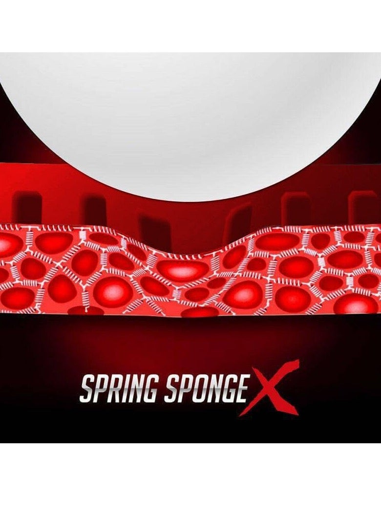 Butterfly Dignics 80 Table Tennis Rubber Inverted Professional Butterfly Table Tennis Rubber Red (2.1mm) 4906901200142 - Image 3