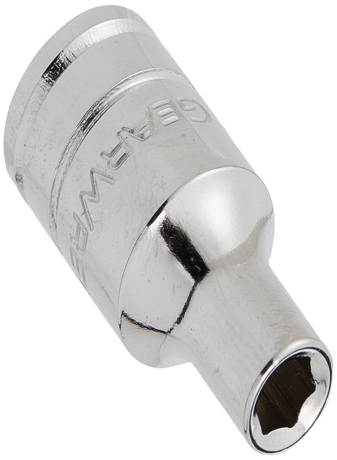 GEARWRENCH 1/4" Drive Standard SAE Socket 5/32", 6 Point - 80104D, Black