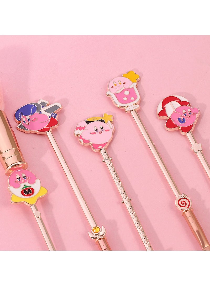 general Kirby-themed makeup brushes are cute in design easy to pack and help create a good complexion effortlessly - Image 3