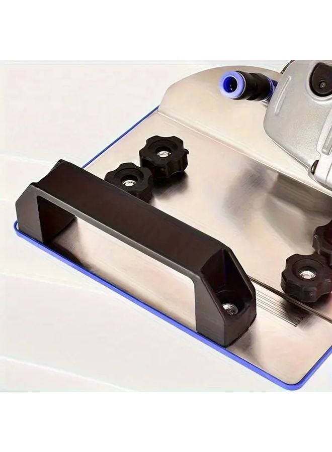 Portable Manual Ceramic Tile Wood Chamfering Tool Stainless Steel Adjustable 45 Degree Angle Guide Rail - Image 2