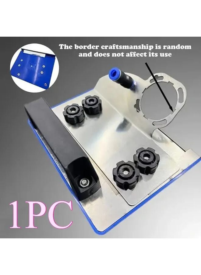 Portable Manual Ceramic Tile Wood Chamfering Tool Stainless Steel Adjustable 45 Degree Angle Guide Rail - Image 1