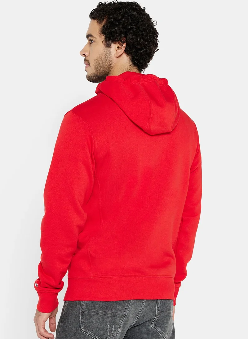 TOMMY JEANS Linear Logo Hoodie
