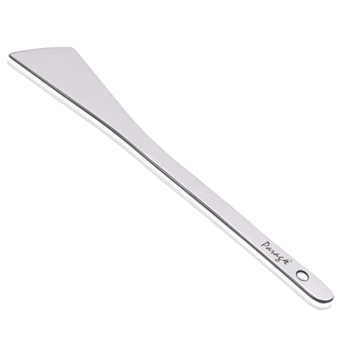 Parage 1 Pieces Stainless Steel Dosa Turner/Palta Heavy Gauge (1.8 MM) Plain Turner/Spatula/Cooking Turner Specially for Dosa/Chilla/Omlette (Size-31.5cm, Silver) - Image 1