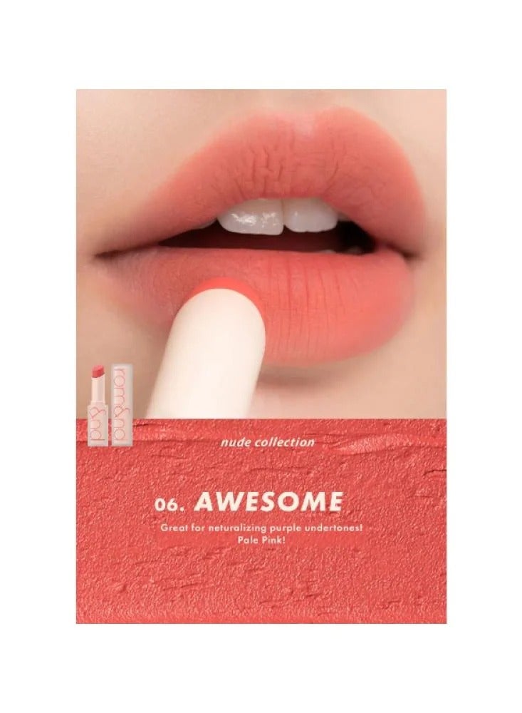 ROM و ND أحمر شفاه زيرو مات06 AWESOME - Image 2
