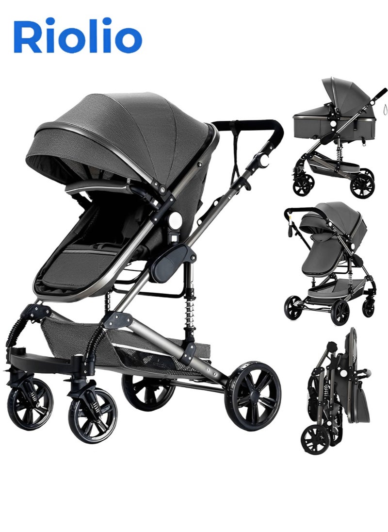 Riolio Luxury Portable Baby Stroller: 0-3 Years, Multi-Functional Design for Elite Saudi Families  - Image 1