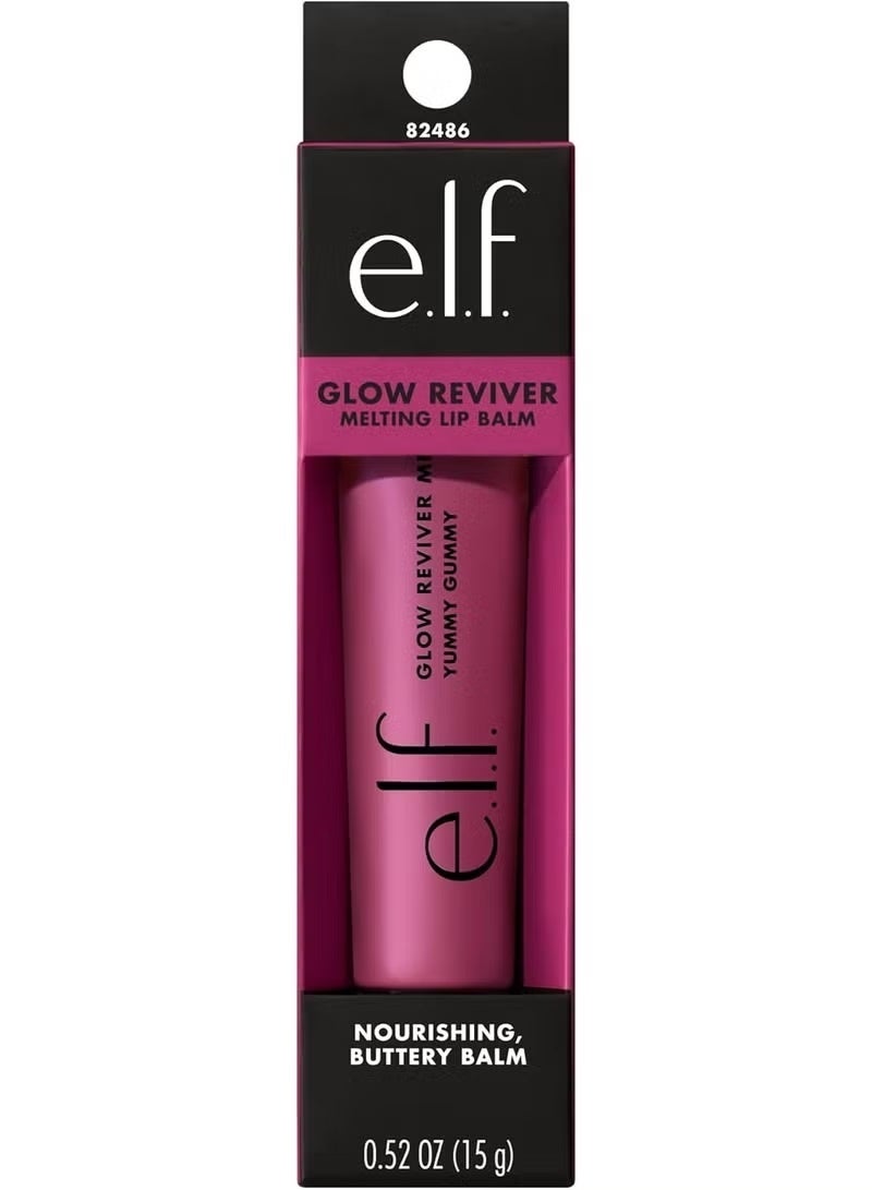 إلف مرطب شفاه إي.إل.إف. جلو ريفايفر الذائب، مرطب شفاه ملون لإضفاء لمعة جذابة ونعومة فائقة على الشفاه، نباتي وخالٍ من القسوة، بنكهة حلوى لذيذة - Image 2