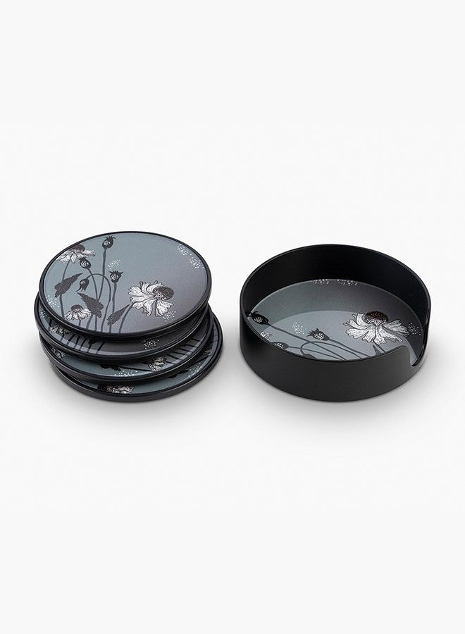 2XL Home Coaster With Holder Set of 4  - Image 2