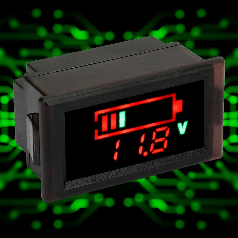 YB28VE W Water proof Electrical Car Digital Display Battery Indicator Voltmeter - Image 3