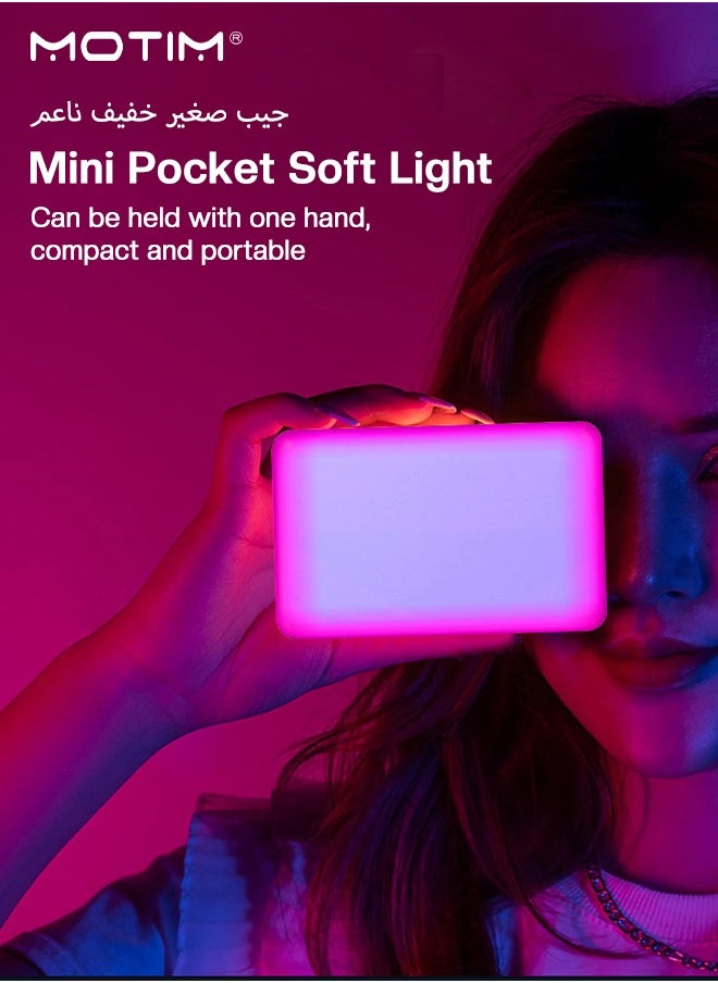 Motim 120 LED Selfie Light & Fill Light with Clip, Rechargeable Light Clip for Phone/Tablet/Camera, Adjustable 3 Color 10 Brightness Model, Selfie Light for Makeup, TikTok, Live Streaming & Video Conferencing  - Image 3
